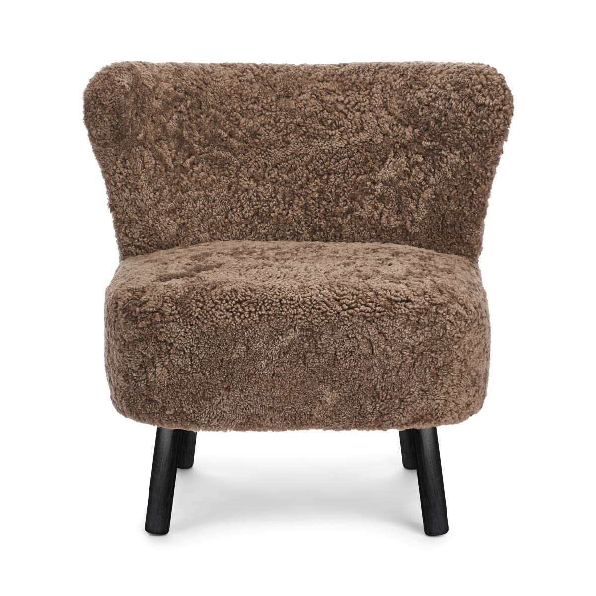 Natures Collection Emil Lounge Chair | Short Wool