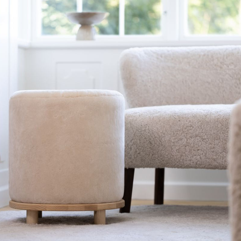 Natures Collection Simon Stool | Moccasin