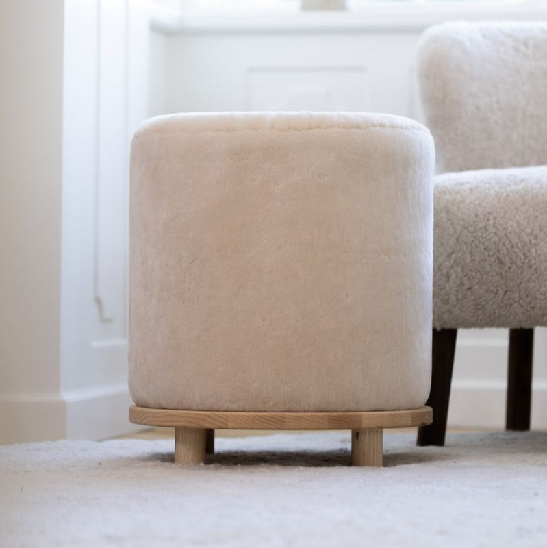 Natures Collection Simon Stool | Moccasin