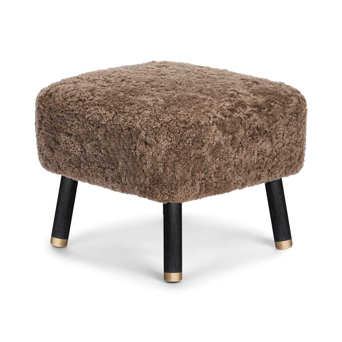 Natures Collection Emil Foot Rest Stool | Short Wool