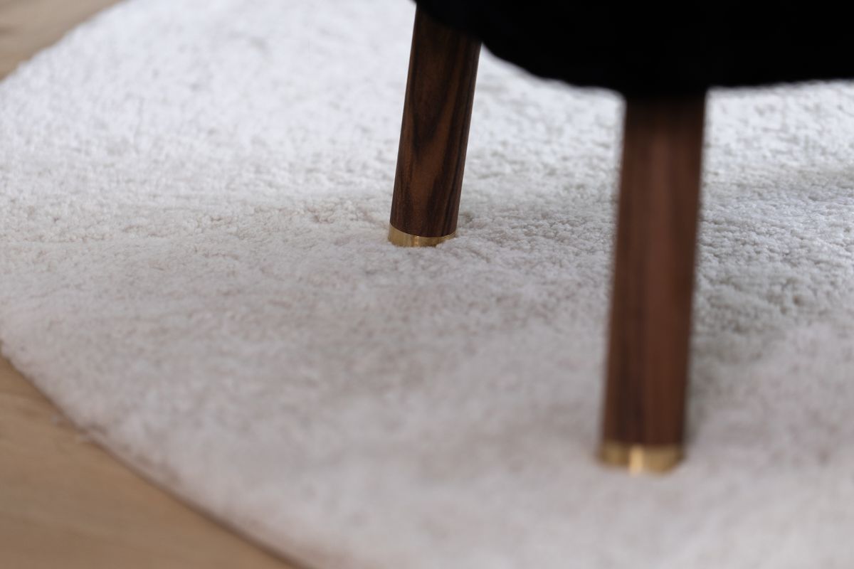 Natures Collection Emil Foot Rest Stool | Short Wool