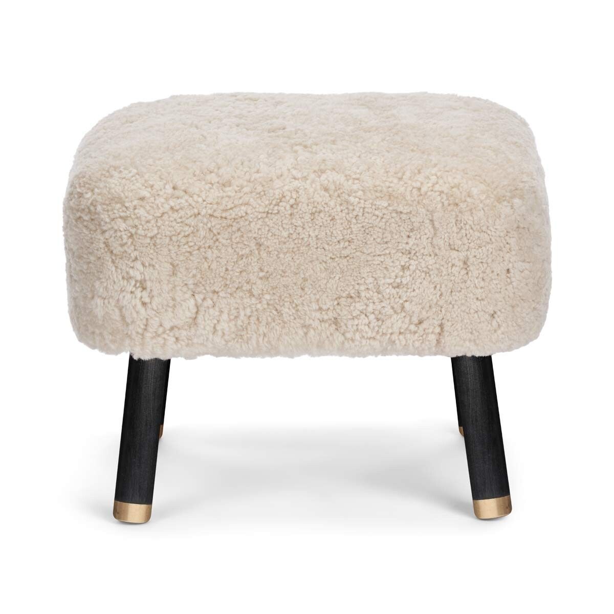 Natures Collection Emil Foot Rest Stool | Short Wool