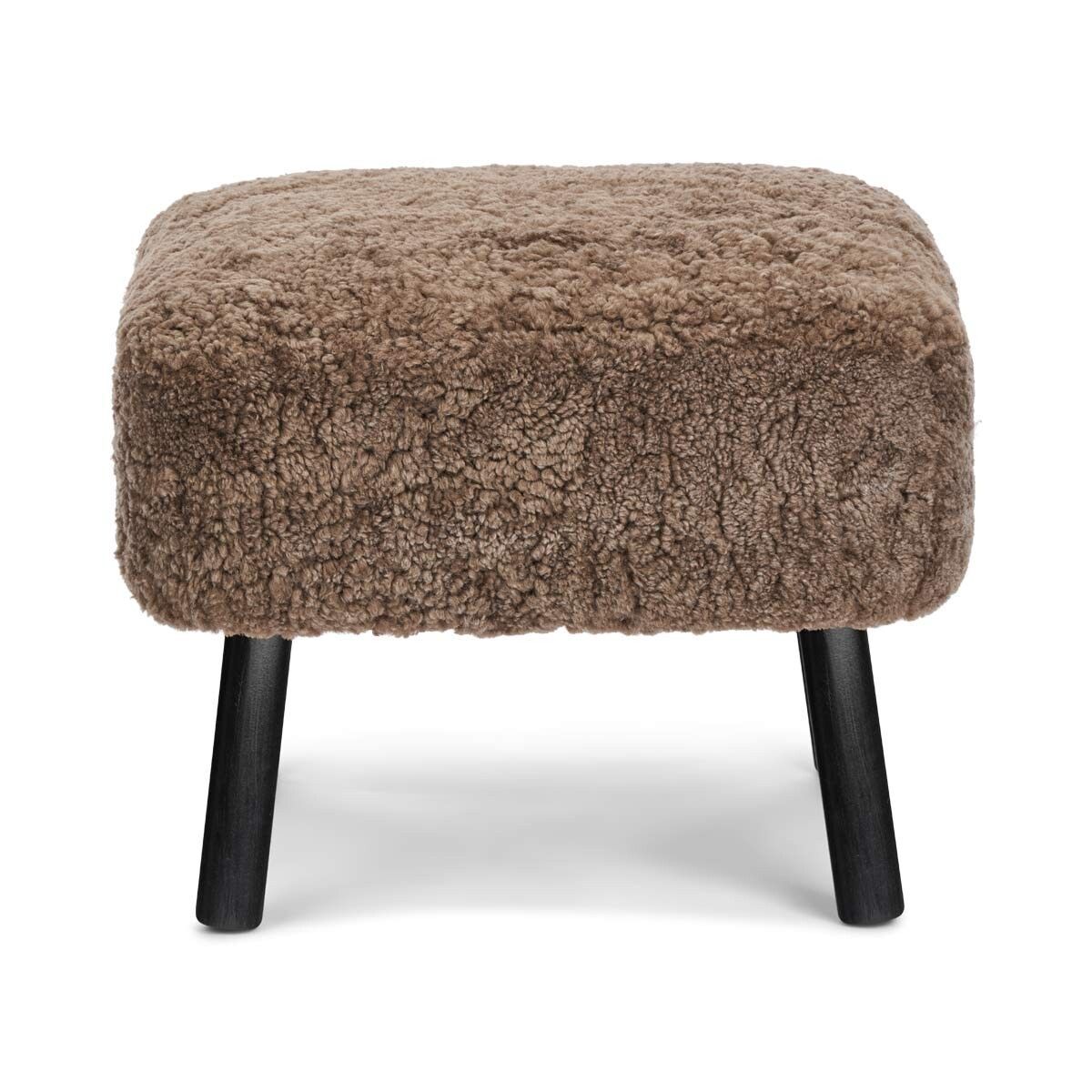 Natures Collection Emil Foot Rest Stool | Short Wool