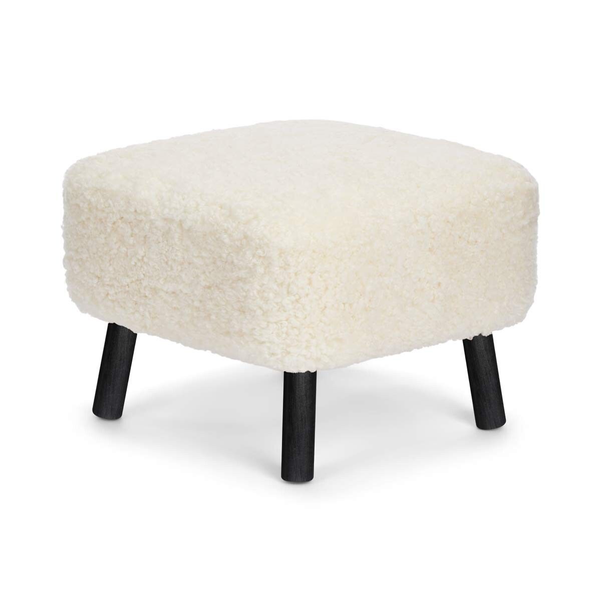 Natures Collection Emily Foot Rest | Short Wool