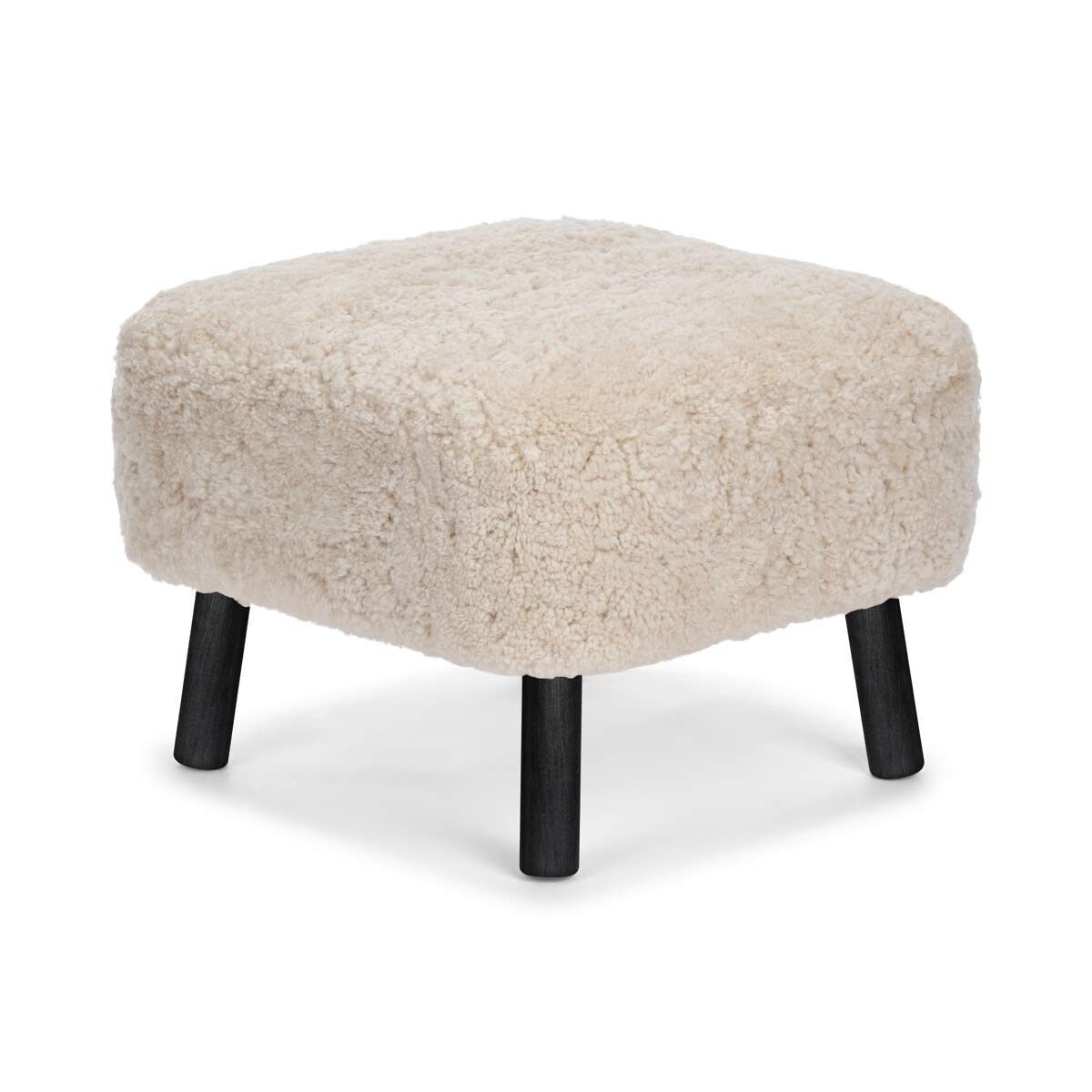 Natures Collection Emily Foot Rest | Short Wool