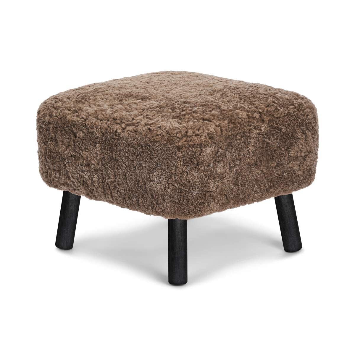 Natures Collection Emily Foot Rest | Short Wool
