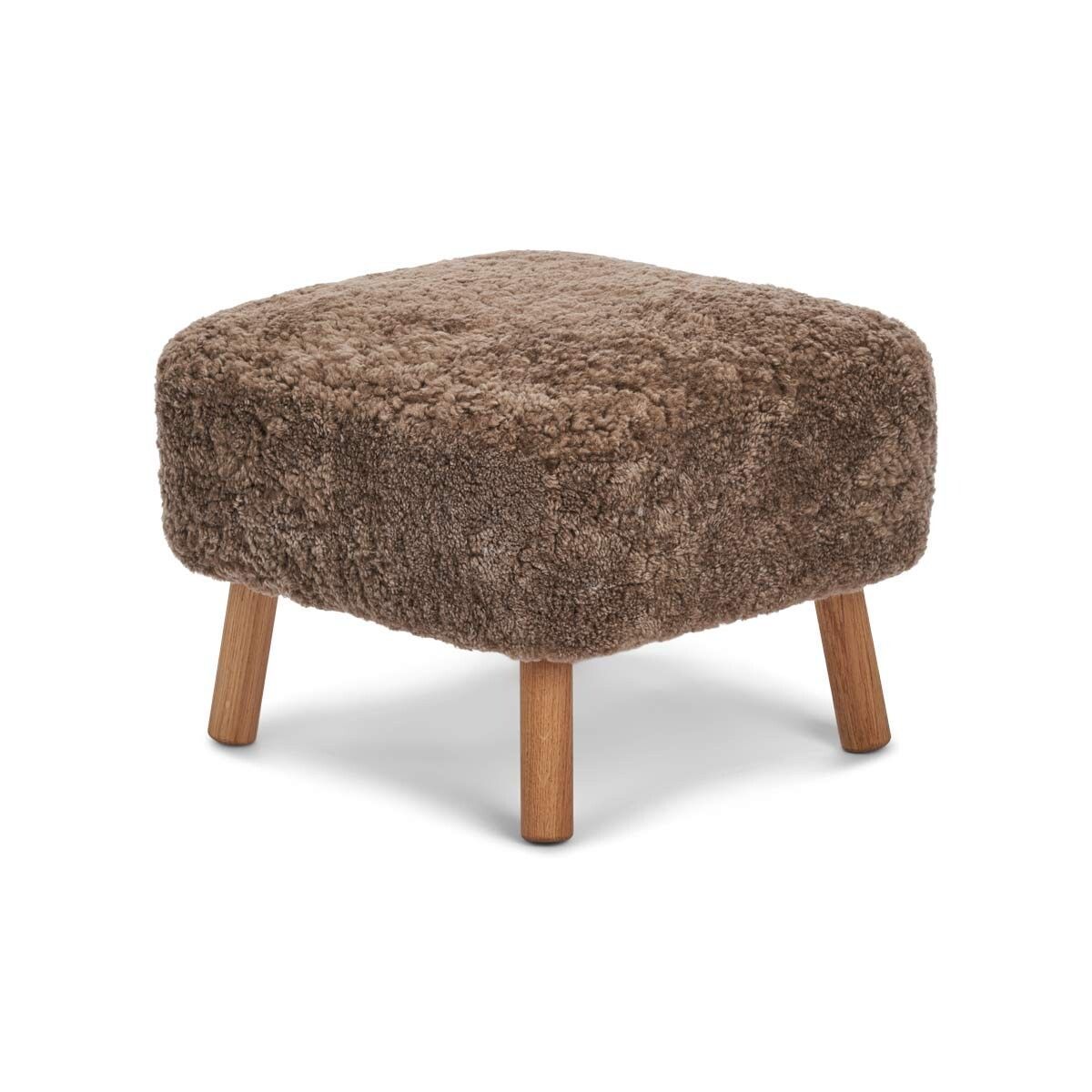 Natures Collection Emily Foot Rest | Short Wool