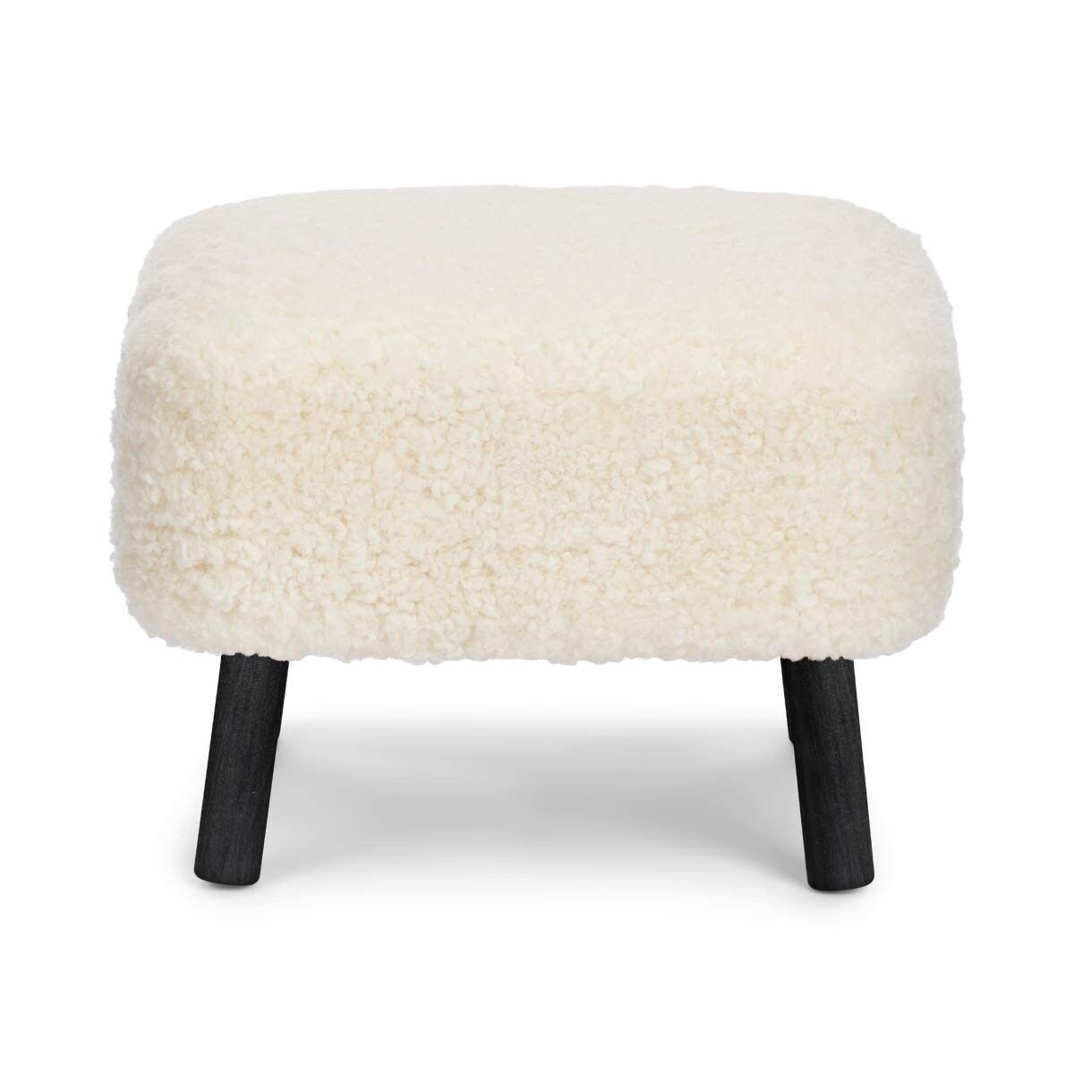 Natures Collection Emily Foot Rest | Short Wool