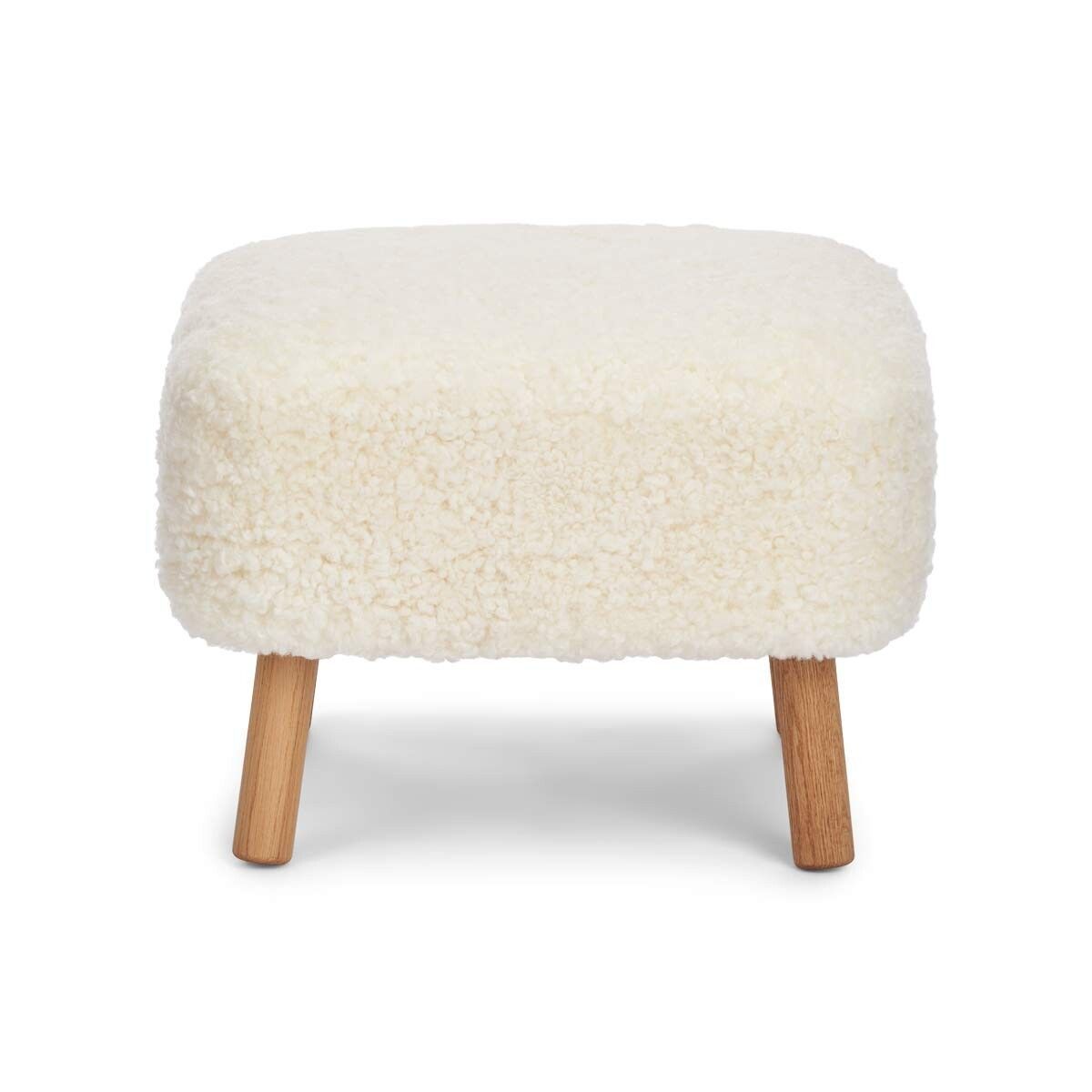 Natures Collection Emily Foot Rest | Short Wool
