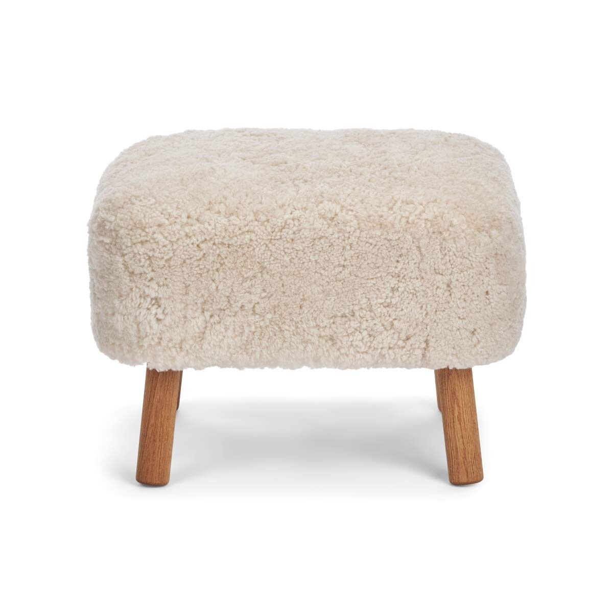 Natures Collection Emily Foot Rest | Short Wool