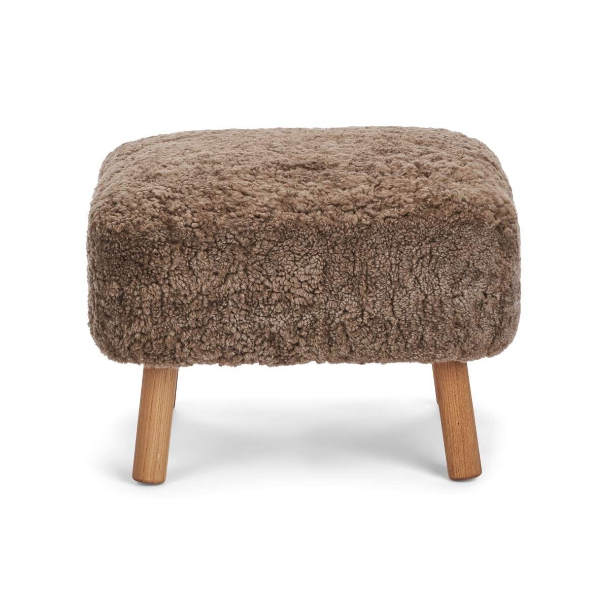 Natures Collection Emily Foot Rest | Short Wool