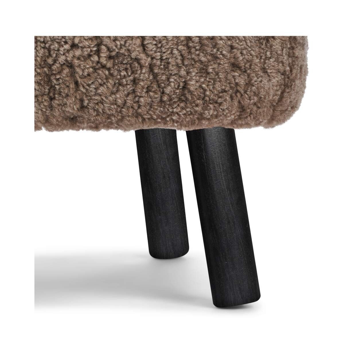 Natures Collection Emily Foot Rest | Short Wool