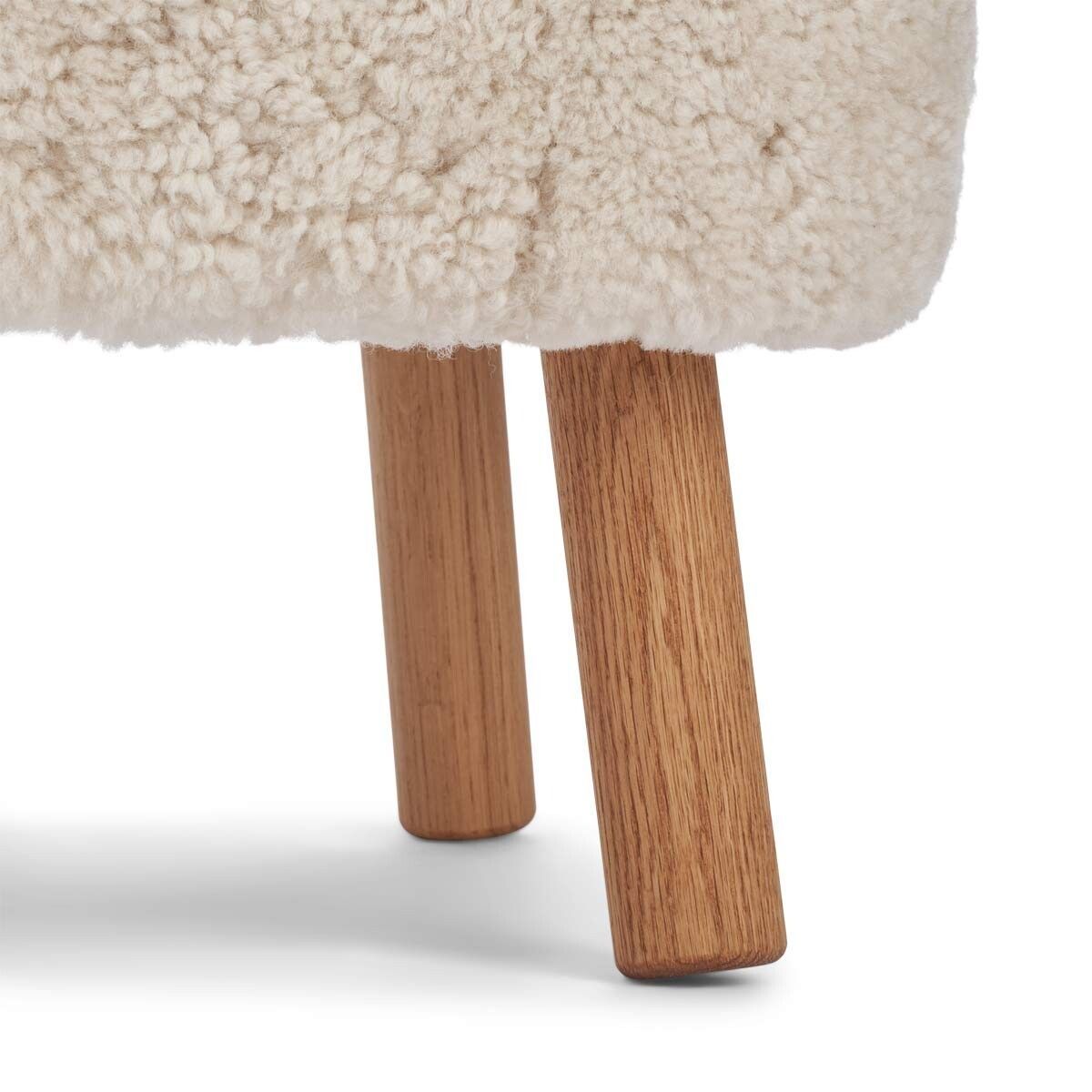 Natures Collection Emily Foot Rest | Short Wool