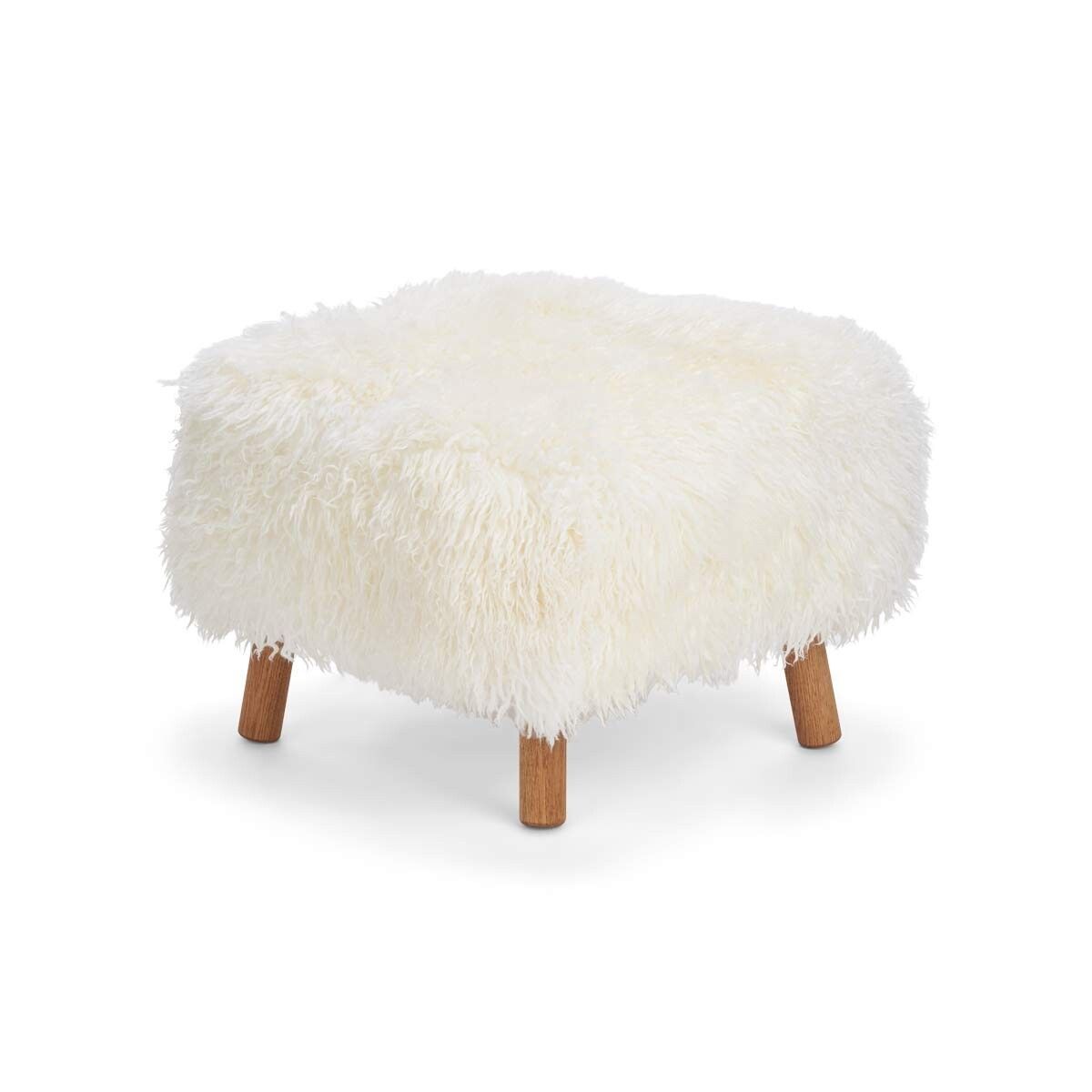 Natures Collection Emily Foot Rest | Long Wool