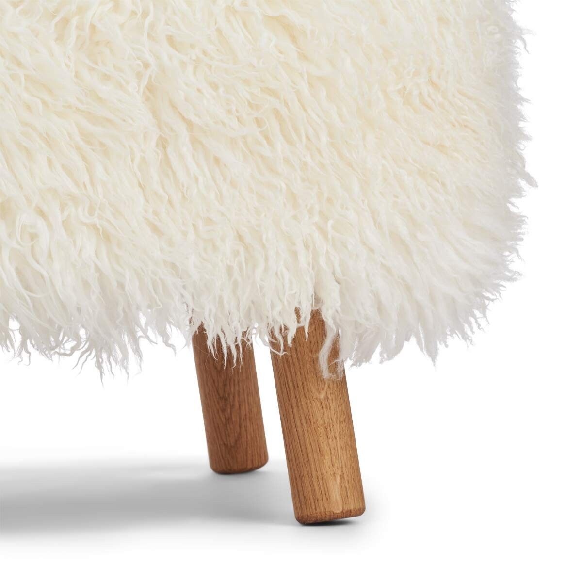 Natures Collection Emily Foot Rest | Long Wool