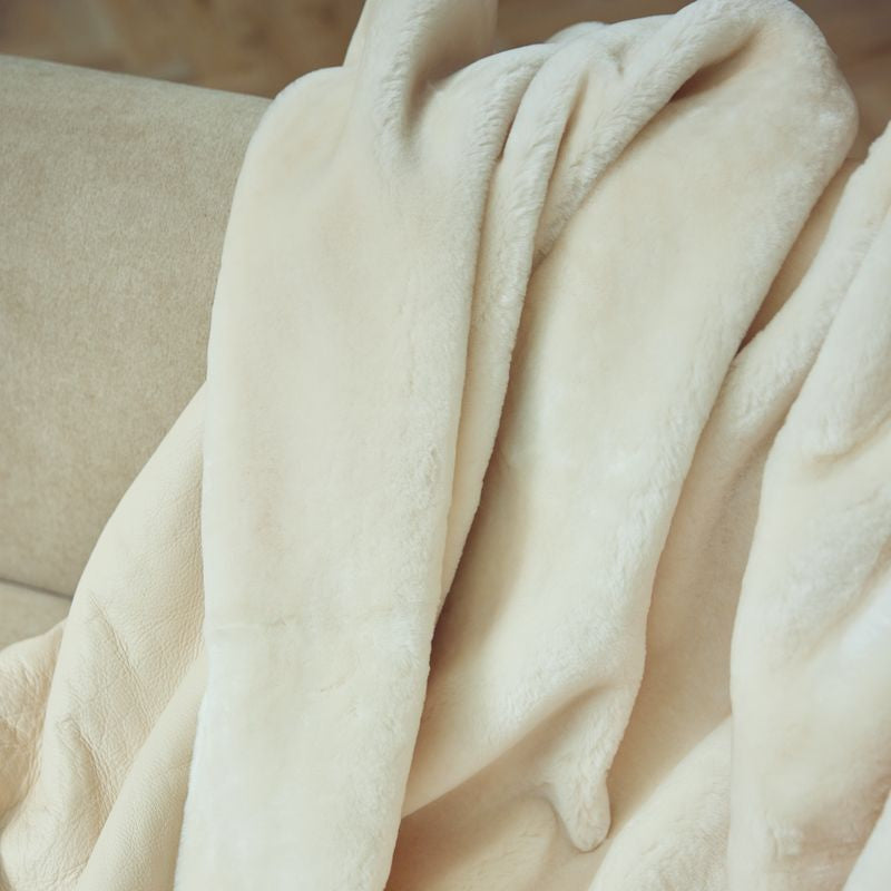 Natures Collection Angelina Throw | Double Face Sheepskin