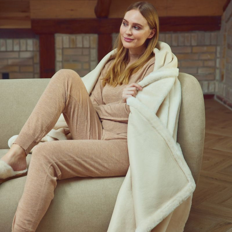 Natures Collection Angelina Throw | Double Face Sheepskin