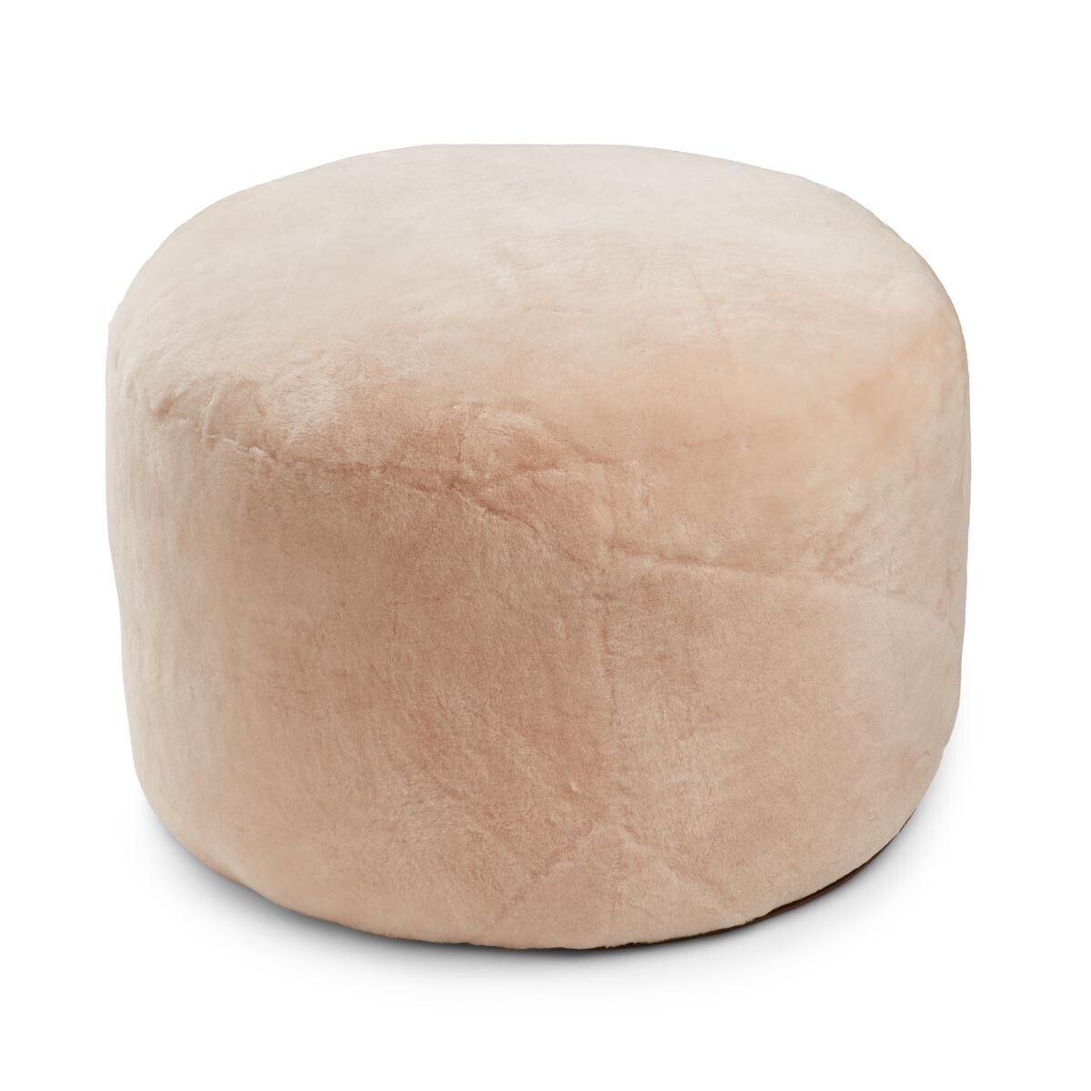 Natures Collection Round Moccasin Pouf | ø55xH46cm