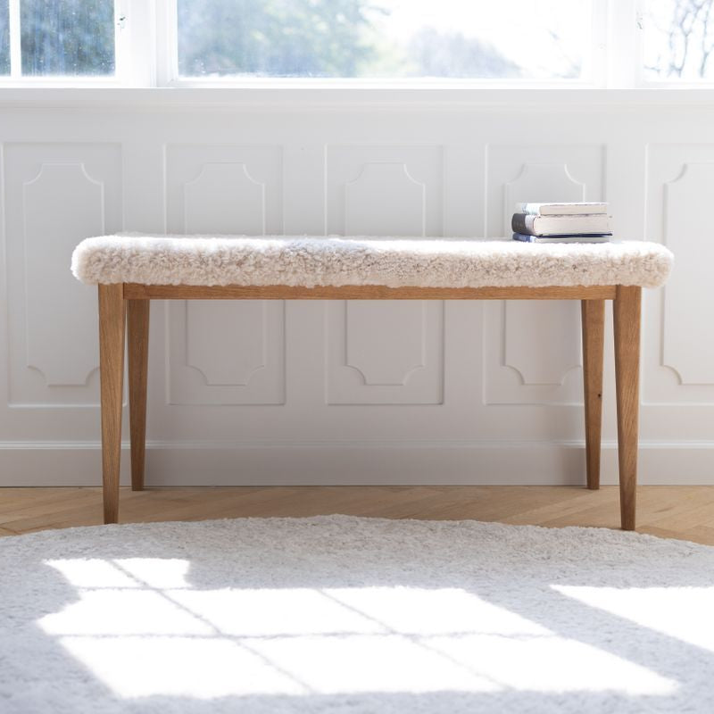 Natures Collection Short Wool Curly Sheepskin Design Rug | Ø180 cm