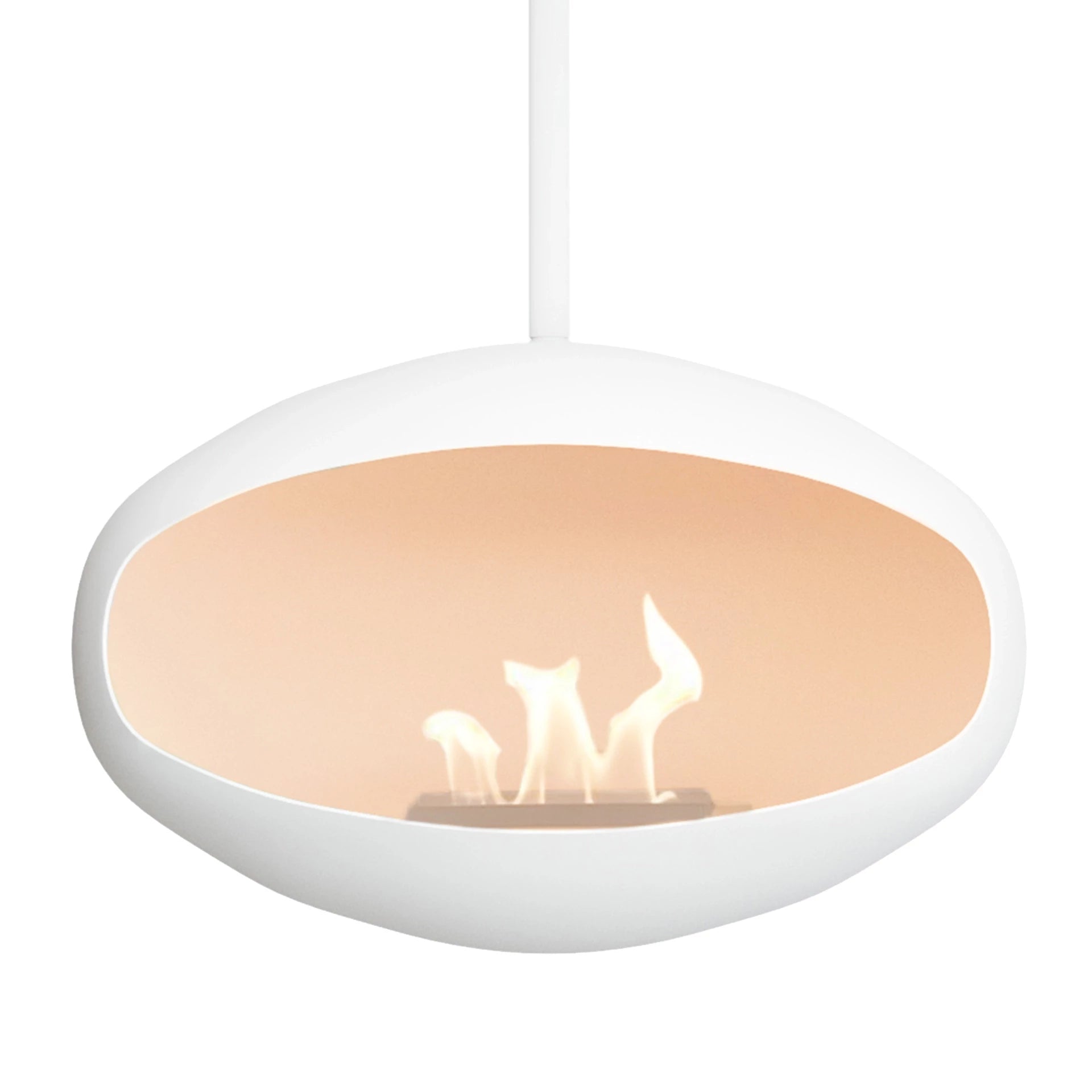 Cocoon Fires Cocoon Aeris - White with a White Pole