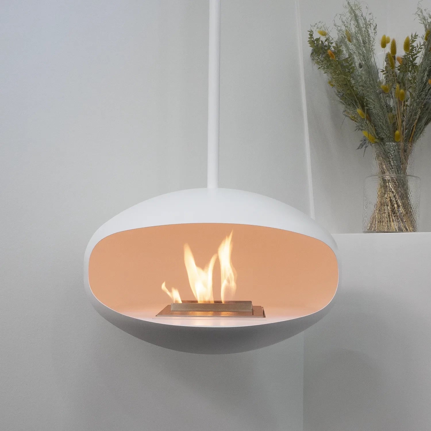 Cocoon Fires Cocoon Aeris - White with a White Pole