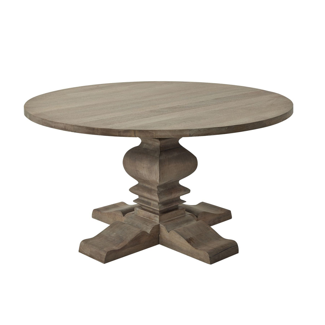 Hill Interiors Round Pedestal Dining Table-Beaumonde