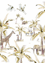 Creative Lab Amsterdam African Safari Sunset Wallpaper Mural-Beaumonde
