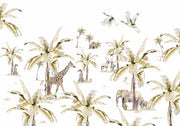 Creative Lab Amsterdam African Safari Sunset Wallpaper Mural-Beaumonde