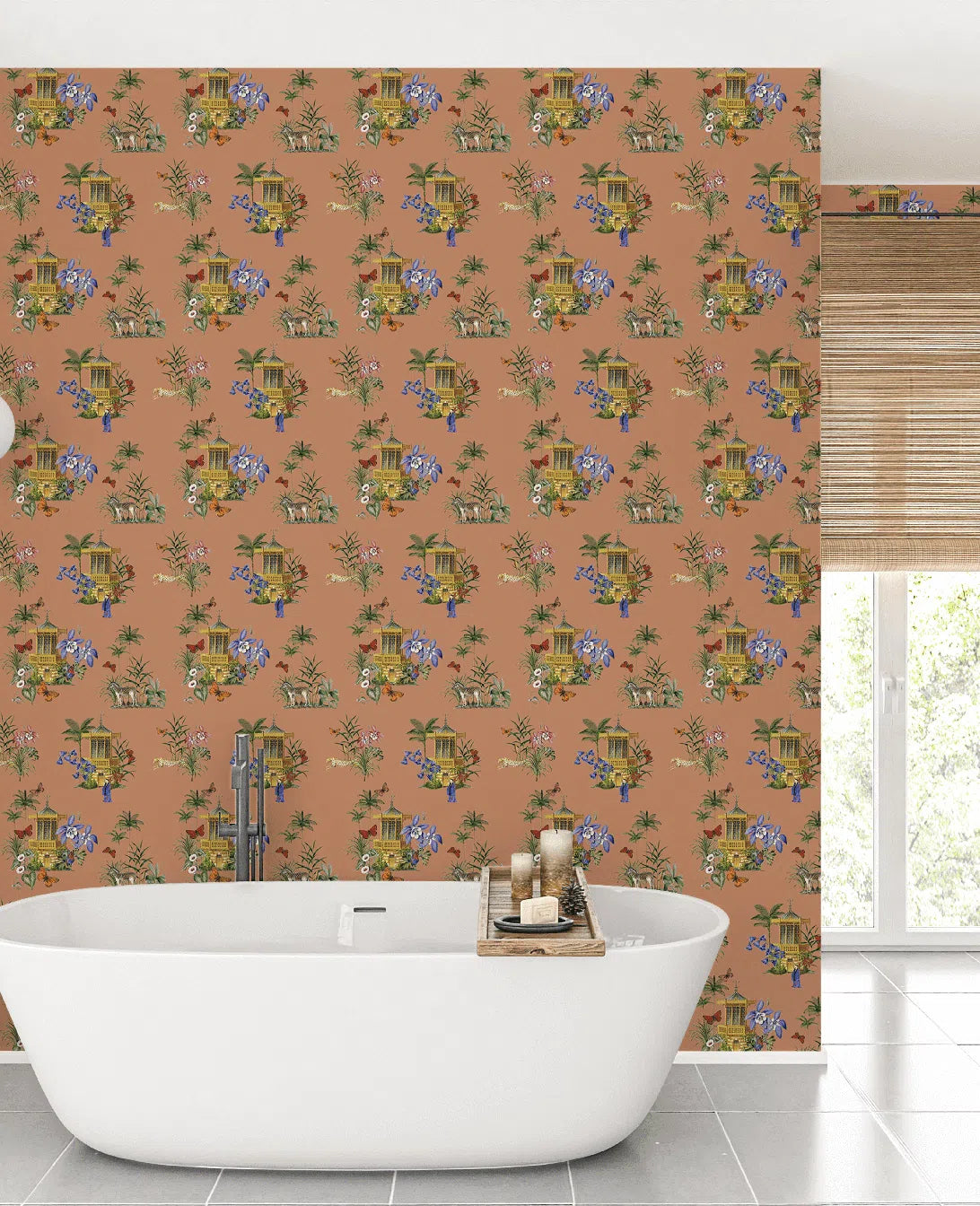 Creative Lab Amsterdam Asian Botanical Garden Terra Repetitive Wallpaper-Beaumonde