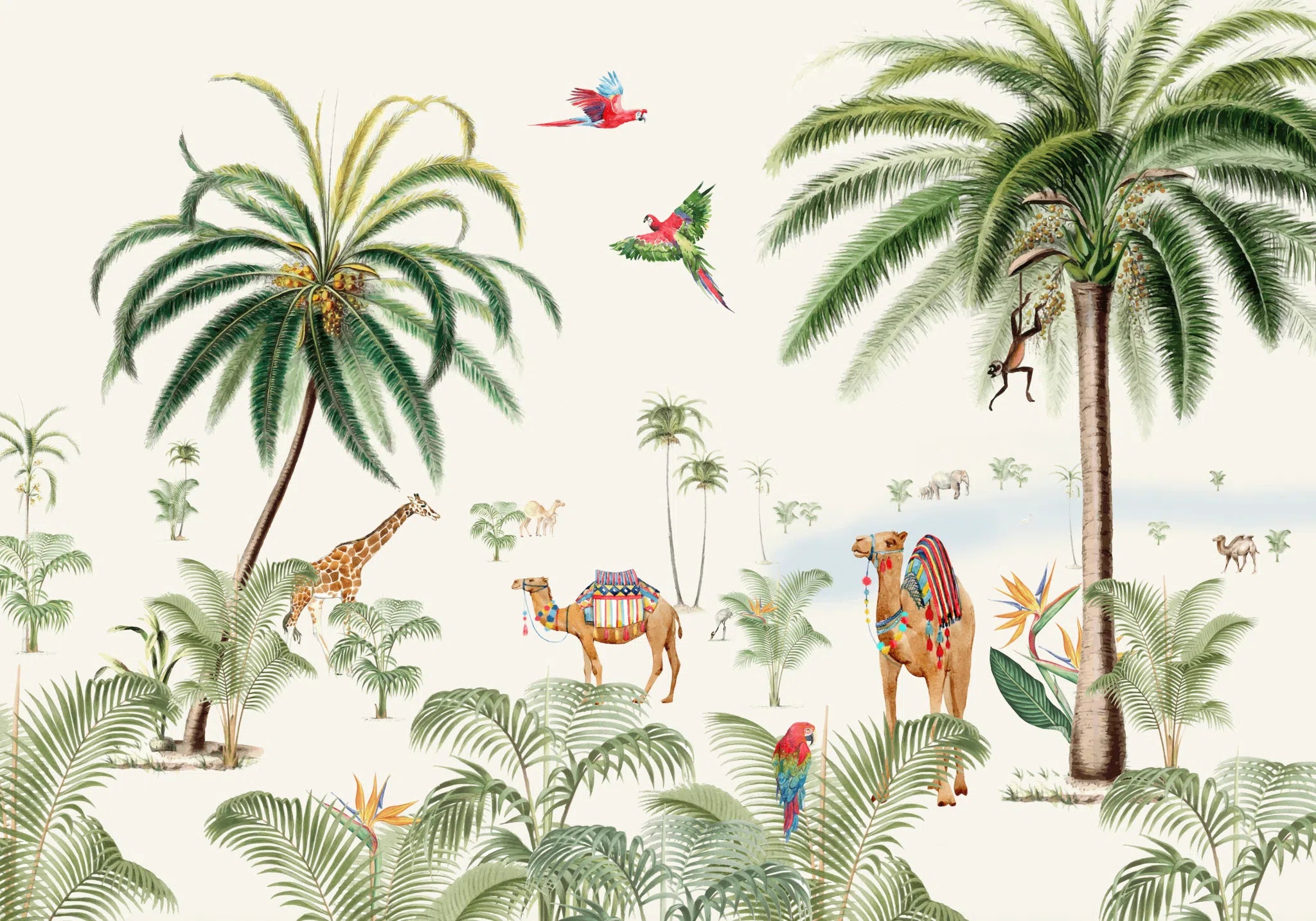 Creative Lab Amsterdam Binti Baby Wallpaper Mural-Beaumonde