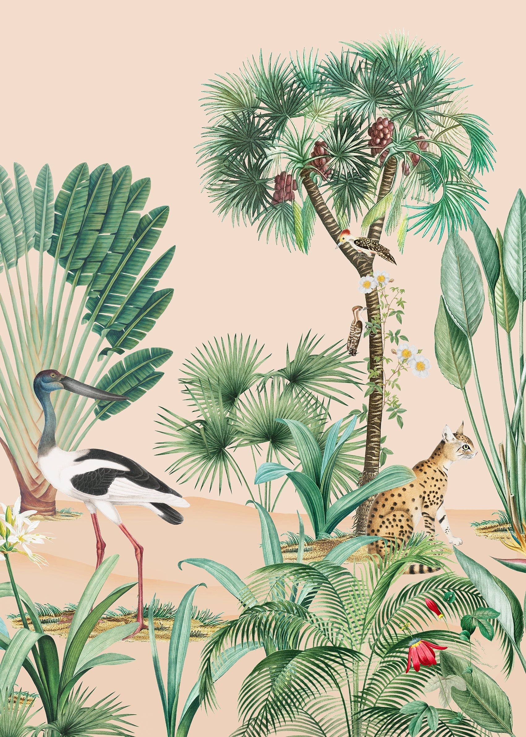 Creative Lab Amsterdam Catch Me Wallpaper Circle-Beaumonde