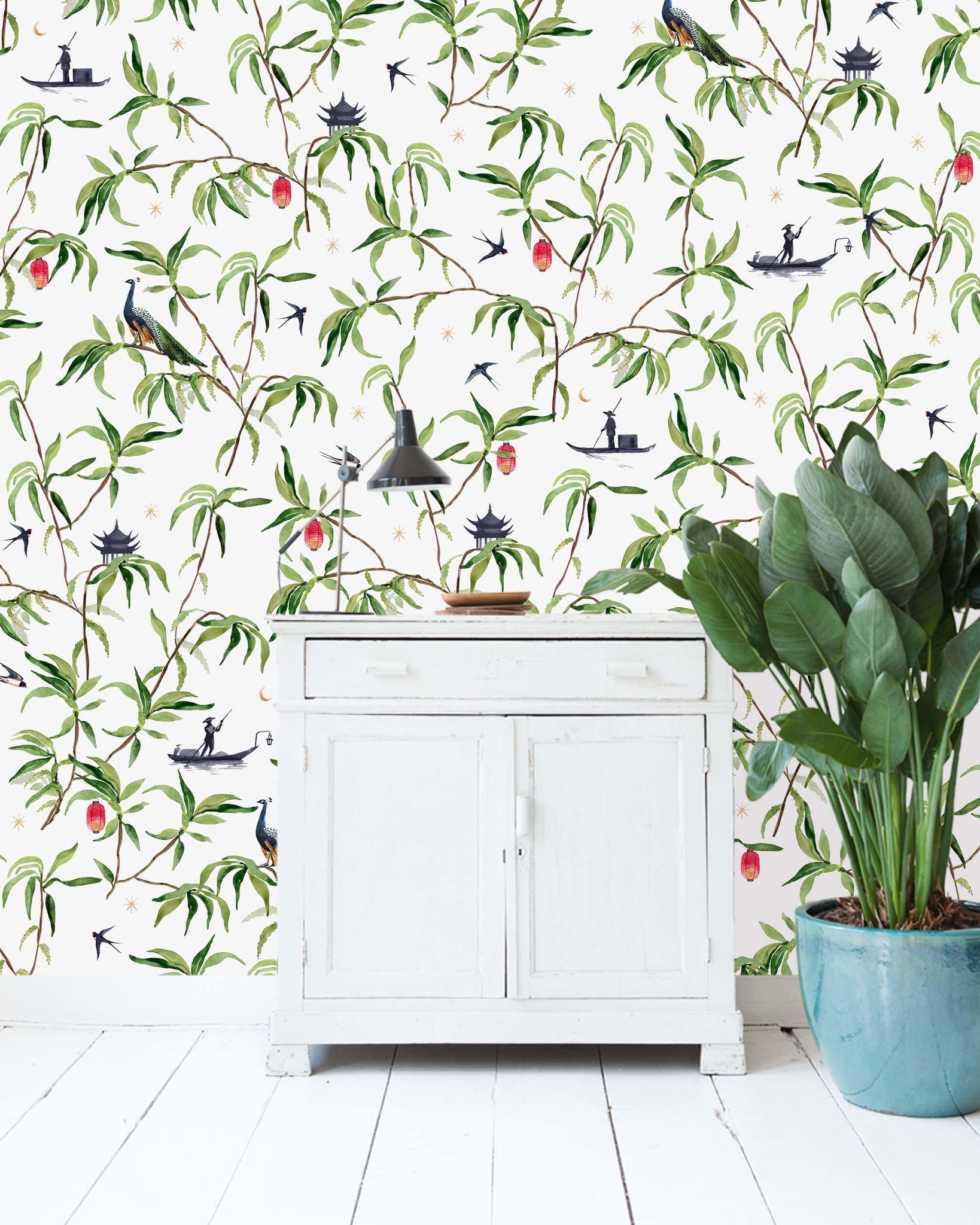 Creative Lab Amsterdam Chinese Riverside Wallpaper Mural-Beaumonde