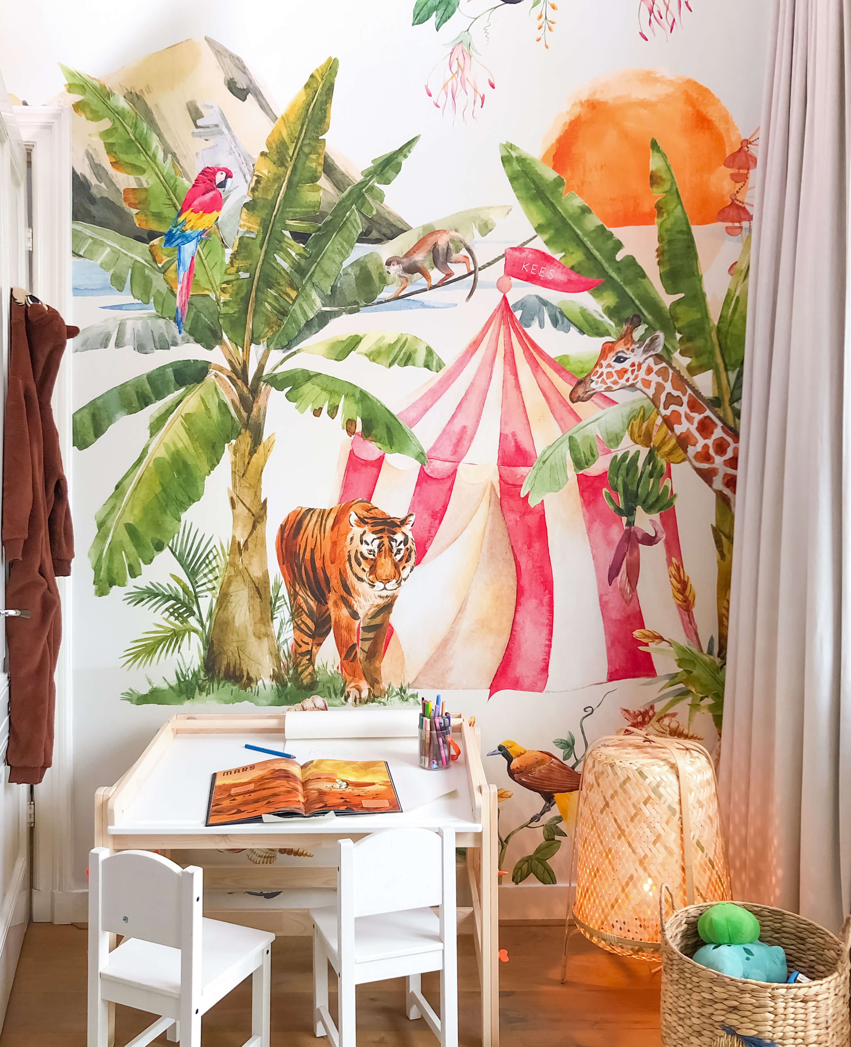 Creative Lab Amsterdam Circus At Sunset Wallpaper Mural-Beaumonde