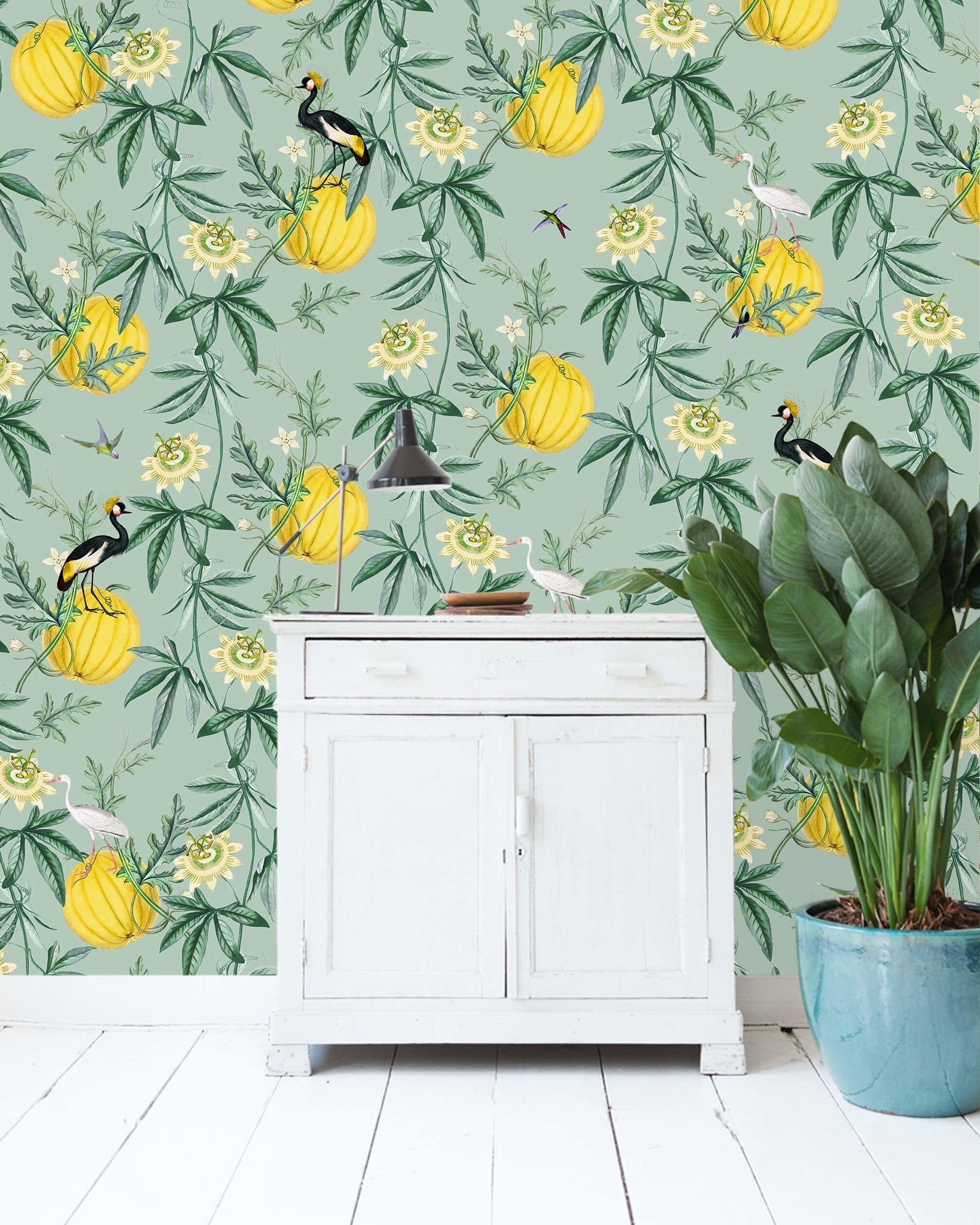 Creative Lab Amsterdam Crowned Wallpaper Mural-Beaumonde