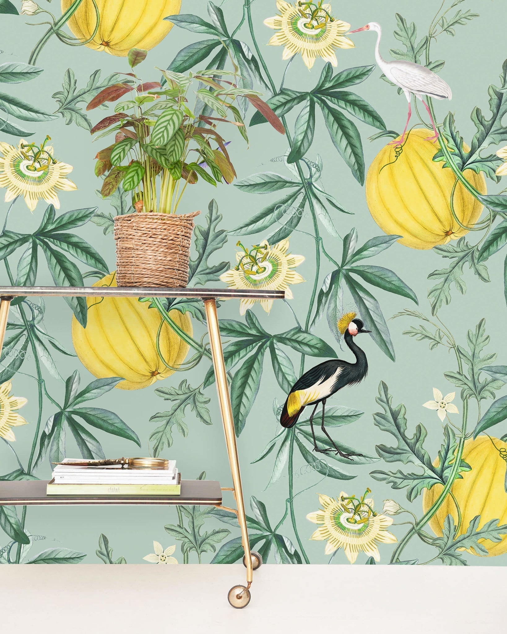 Creative Lab Amsterdam Crowned Wallpaper Mural-Beaumonde