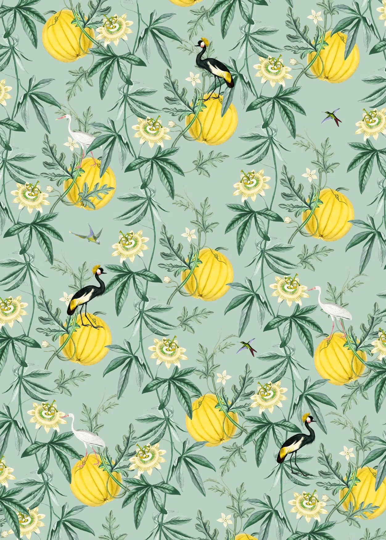 Creative Lab Amsterdam Crowned Wallpaper Mural-Beaumonde