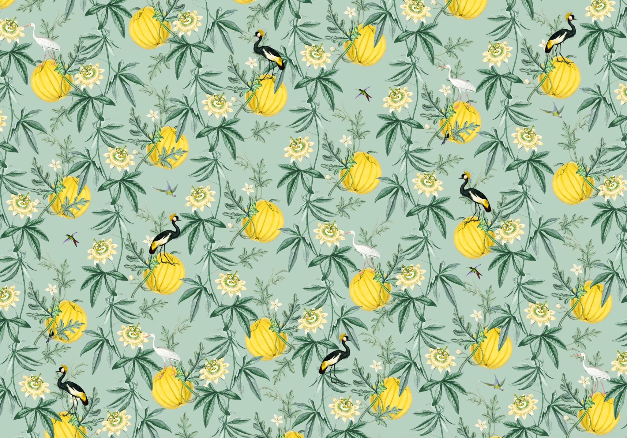 Creative Lab Amsterdam Crowned Wallpaper Mural-Beaumonde