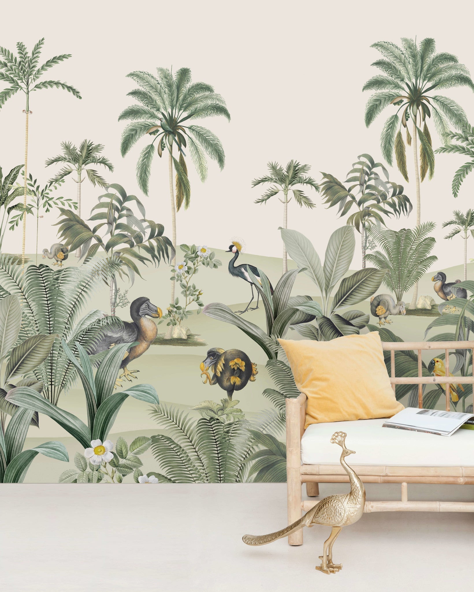 Creative Lab Amsterdam Dodo Oasis Mural Wallpaper Mural-Beaumonde