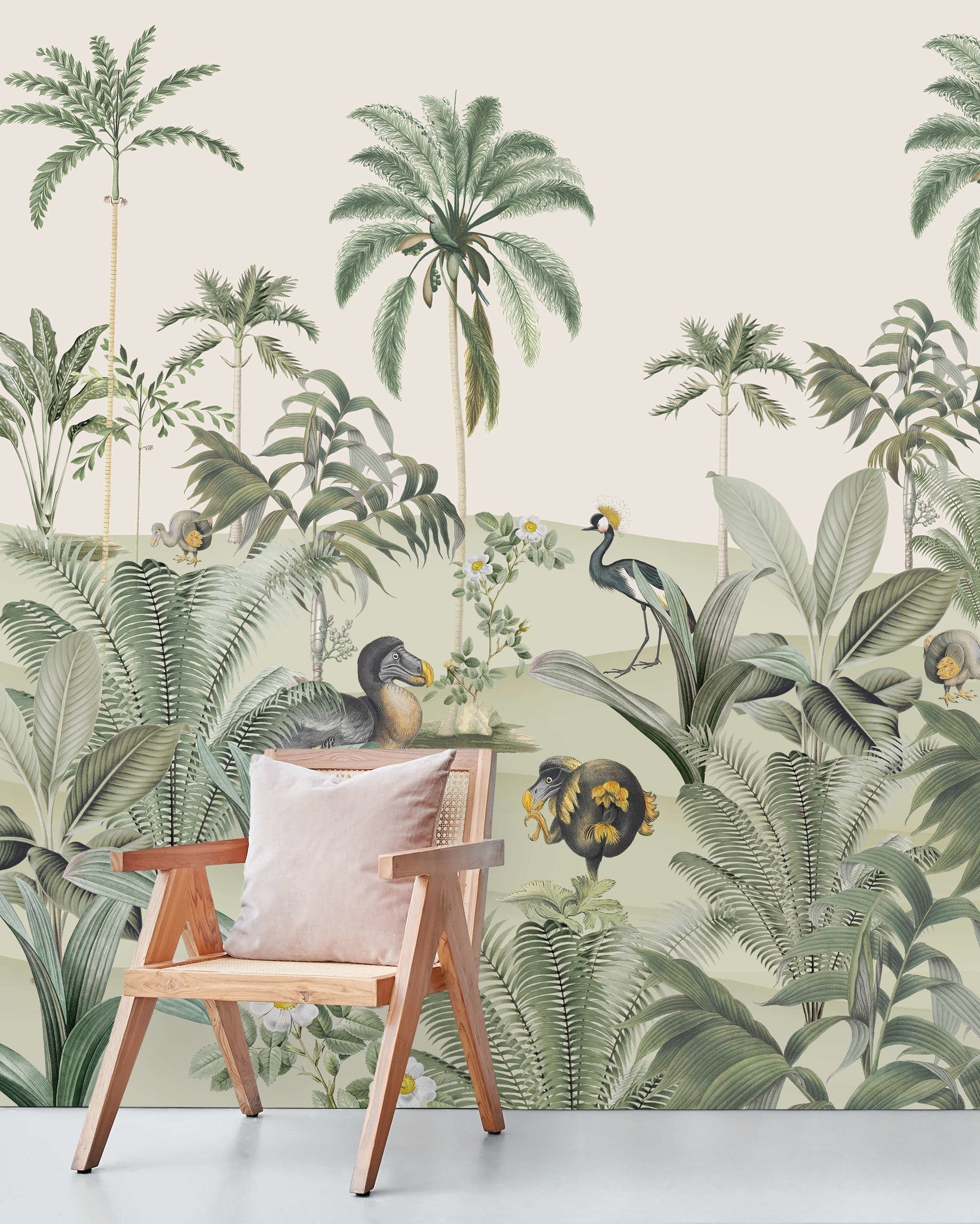 Creative Lab Amsterdam Dodo Oasis Mural Wallpaper Mural-Beaumonde