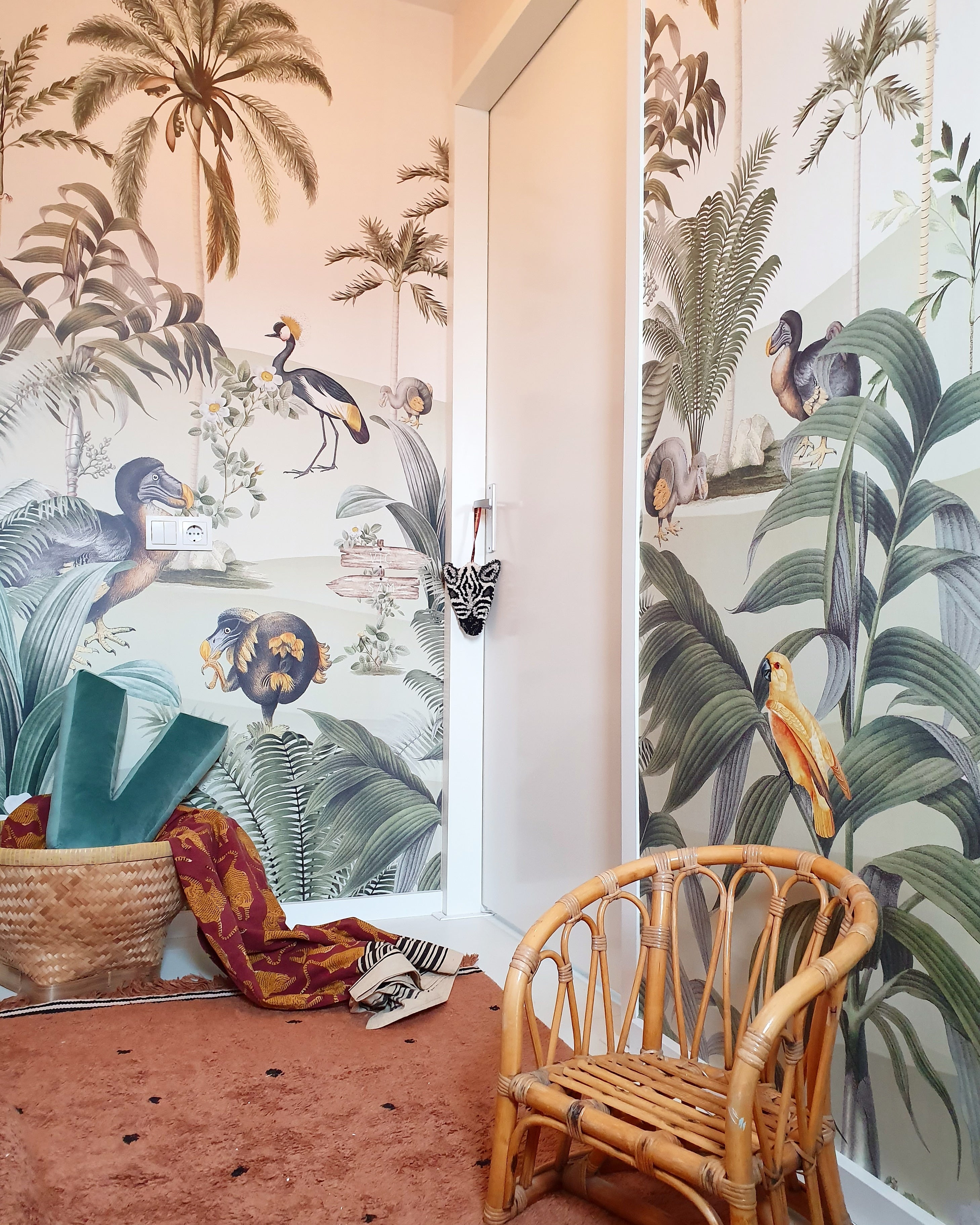 Creative Lab Amsterdam Dodo Oasis Mural Wallpaper Mural-Beaumonde