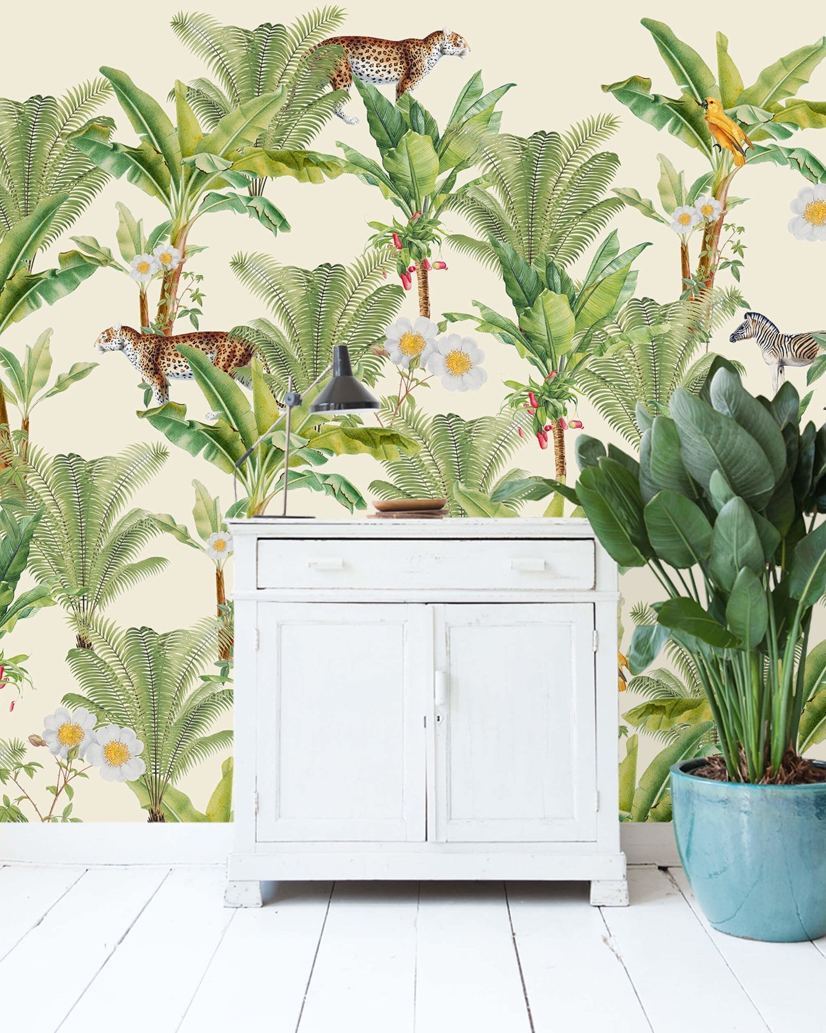 Creative Lab Amsterdam Flower Garden Wallpaper Mural-Beaumonde