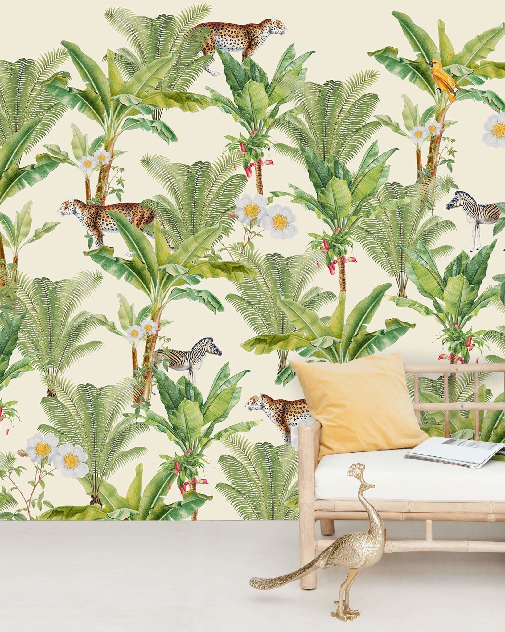 Creative Lab Amsterdam Flower Garden Wallpaper Mural-Beaumonde