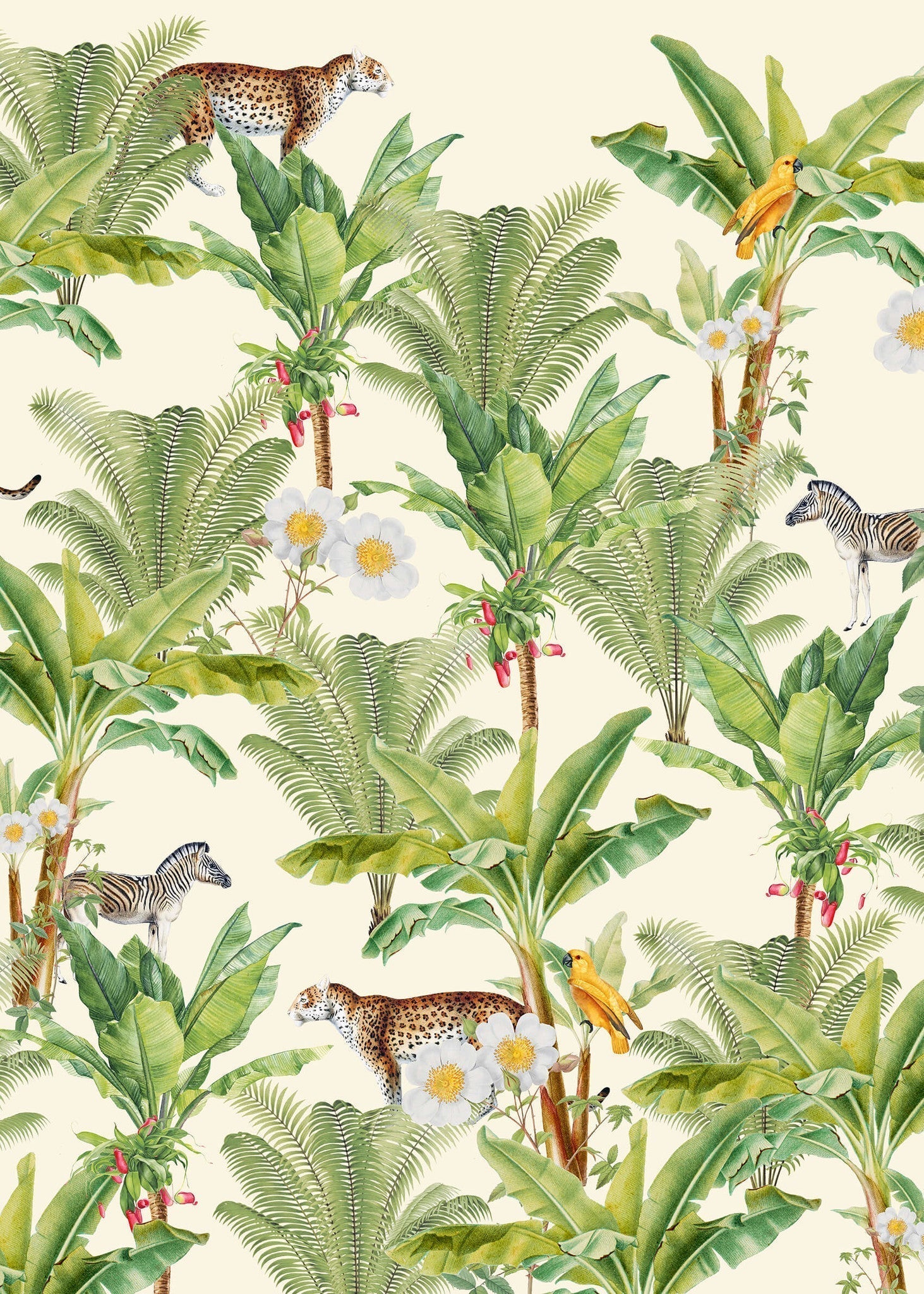 Creative Lab Amsterdam Flower Garden Wallpaper Mural-Beaumonde