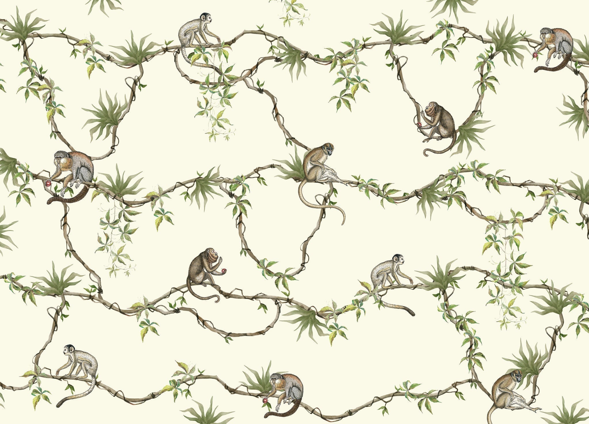 Creative Lab Amsterdam Hanging Garden Wallpaper Mural-Beaumonde