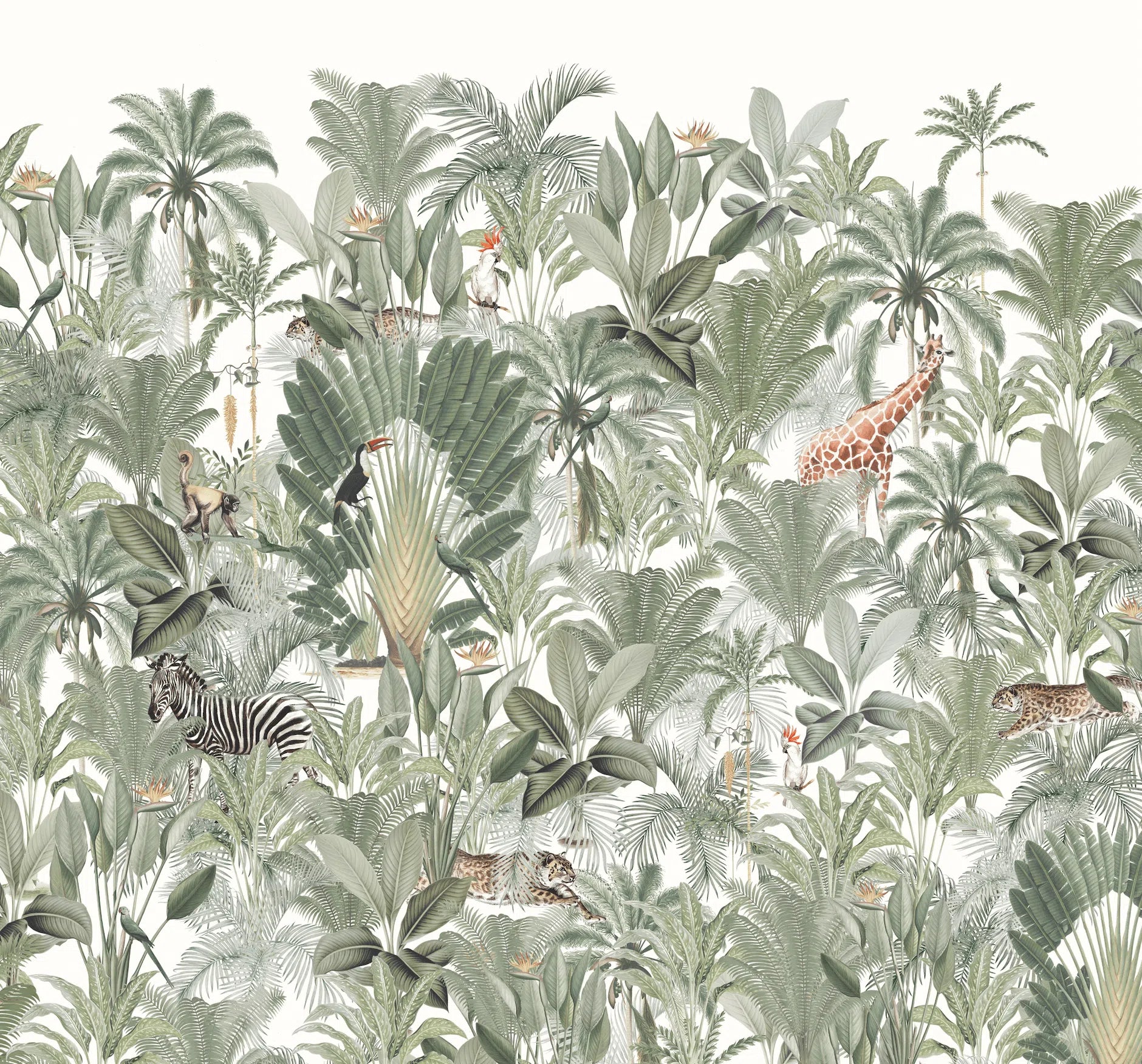 Creative Lab Amsterdam Into the Wild Wallpaper Mural-Beaumonde