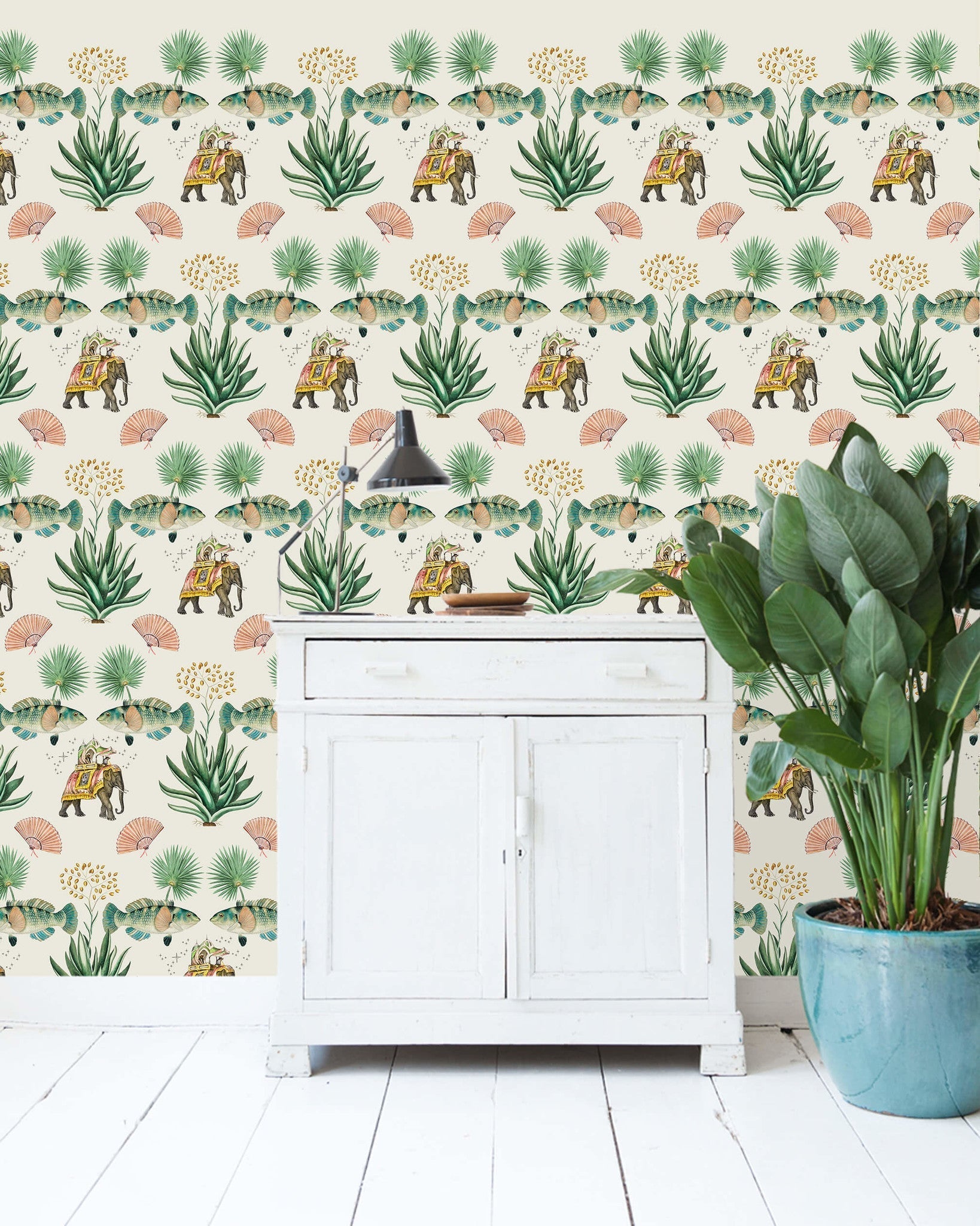Creative Lab Amsterdam Jaipur Wallpaper Mural-Beaumonde
