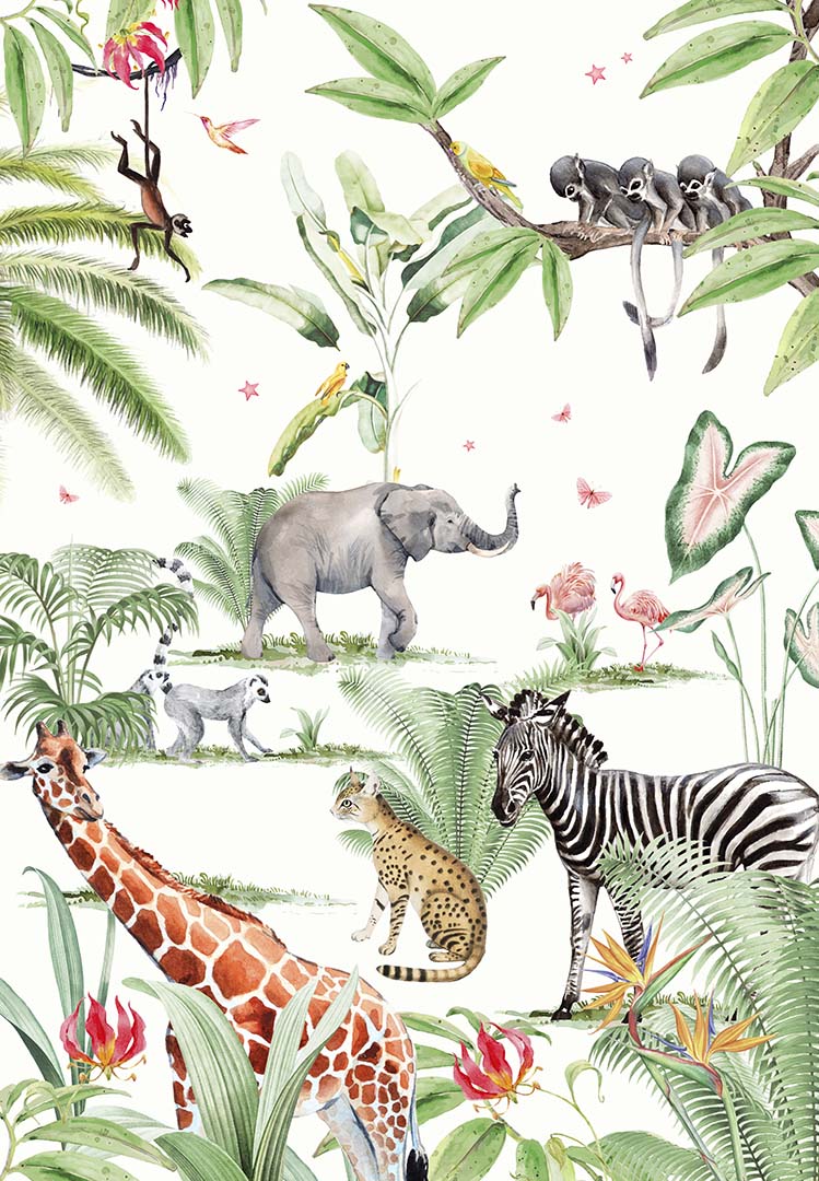 Creative Lab Amsterdam Marielle Smit Stevie Wallpaper Mural-Beaumonde