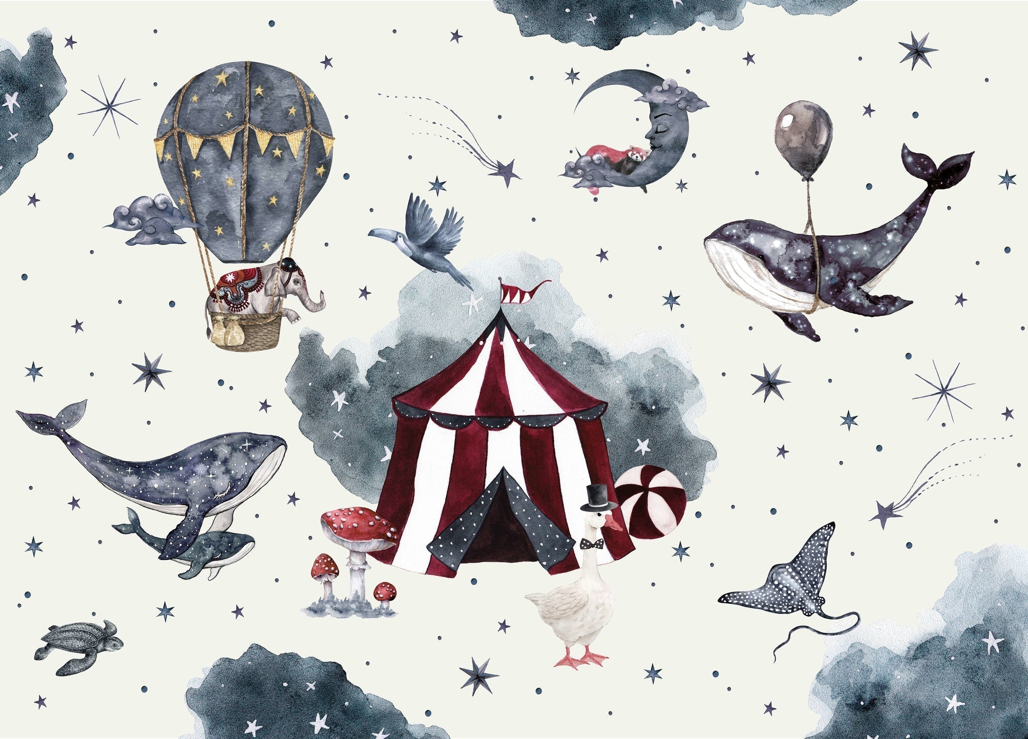 Creative Lab Amsterdam Milky Way Theatre Wallpaper Mural-Beaumonde