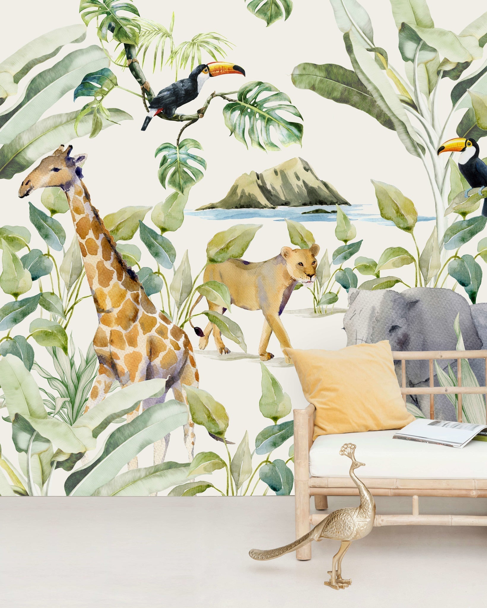 Creative Lab Amsterdam On The Island Wallpaper Mural-Beaumonde