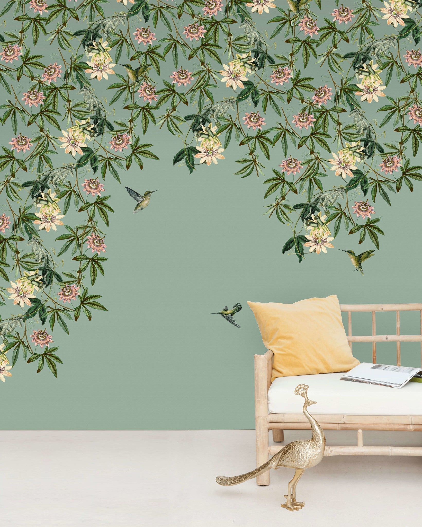 Creative Lab Amsterdam Passionate Colibri Wallpaper Mural-Beaumonde